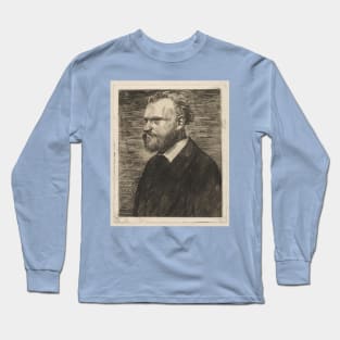 Edouard Manet, Bust-Length Portrait Long Sleeve T-Shirt